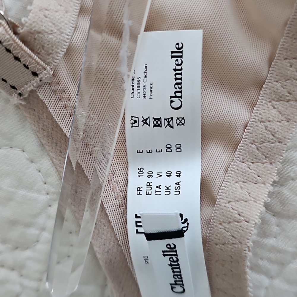 🌸HP🌸Chantelle Rive Gauche Full Coverage Unlined Bra NWT 40DD - Picture 6 of 12
